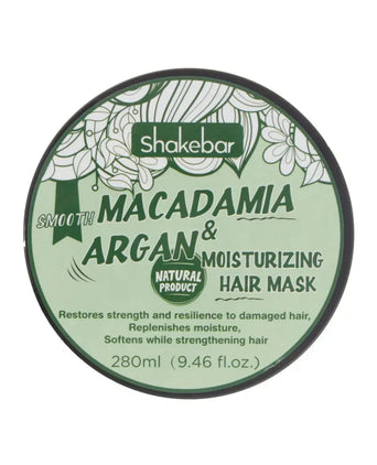 Shakebar Macadamia & Arganöl Moisturizing Haarmaske Shakebar Macadamia & Arganöl Moisturizing Haarmaske - Hairgivers