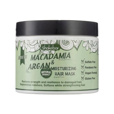 Shakebar Macadamia & Arganöl Moisturizing Haarmaske Shakebar Macadamia & Arganöl Moisturizing Haarmaske - Hairgivers
