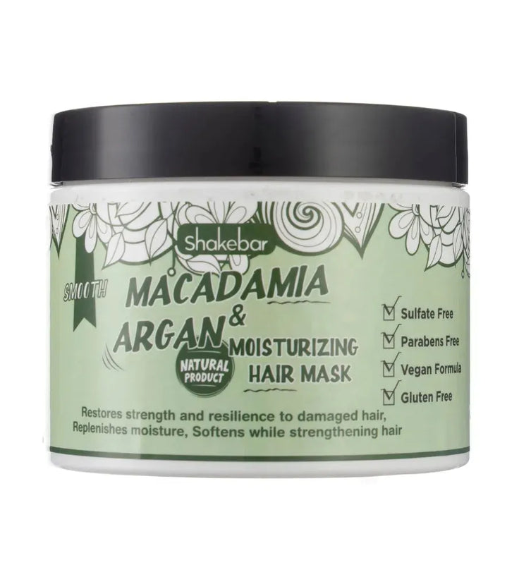 Shakebar Macadamia & Arganöl Moisturizing Haarmaske - Hairgivers
