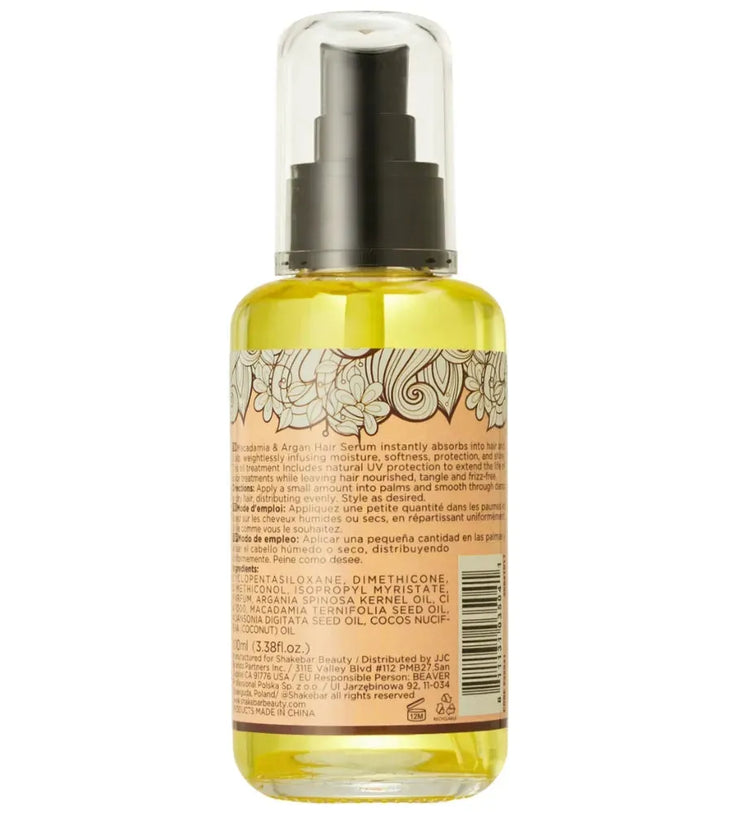 Shakebar Macadamia & Arganöl Moisturizing Haarserum - Hairgivers