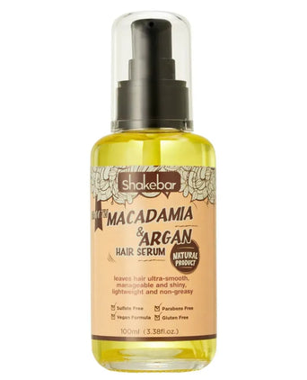 Shakebar Macadamia & Arganöl Moisturizing Haarserum Shakebar Macadamia & Arganöl Moisturizing Haarserum - Hairgivers