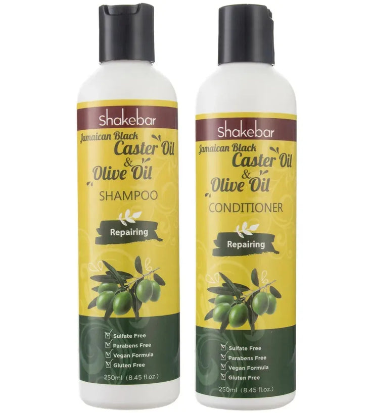 Shakebar Rizinusöl & Arganöl Shampoo + Conditioner - Hairgivers