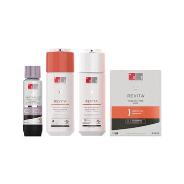 Spectral.CSF Serum + Revita Tabletten + Shampoo + Conditioner Spectral & Revita Haarwuchs Set (Frau) - Hairgivers