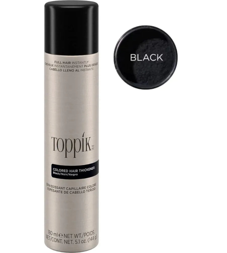 Toppik Hair Thickener Farbspray - Schwarz - Hairgivers