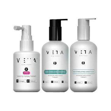 Veta Shampoo + Conditioner + Serum (Frau) Veta Haarwuchsbehandlung (Frau) - Hairgivers