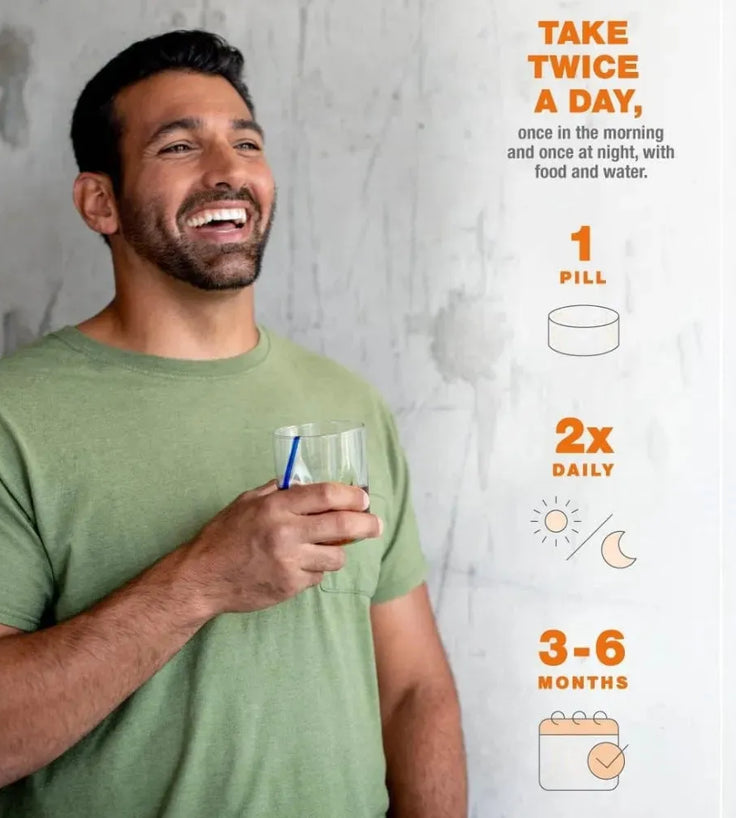 Viviscal Haarwachstum-Tabletten für Männer (1 Monat) - Hairgivers