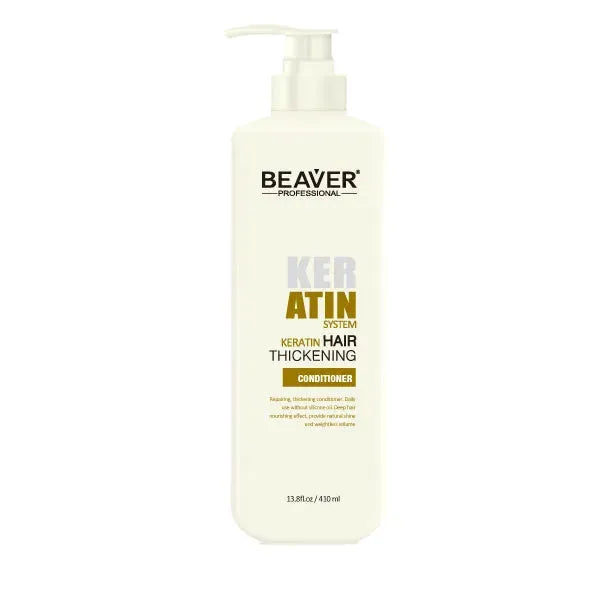Beaver Keratin Hair Thickening Conditioner (410 ml) - Hairgivers