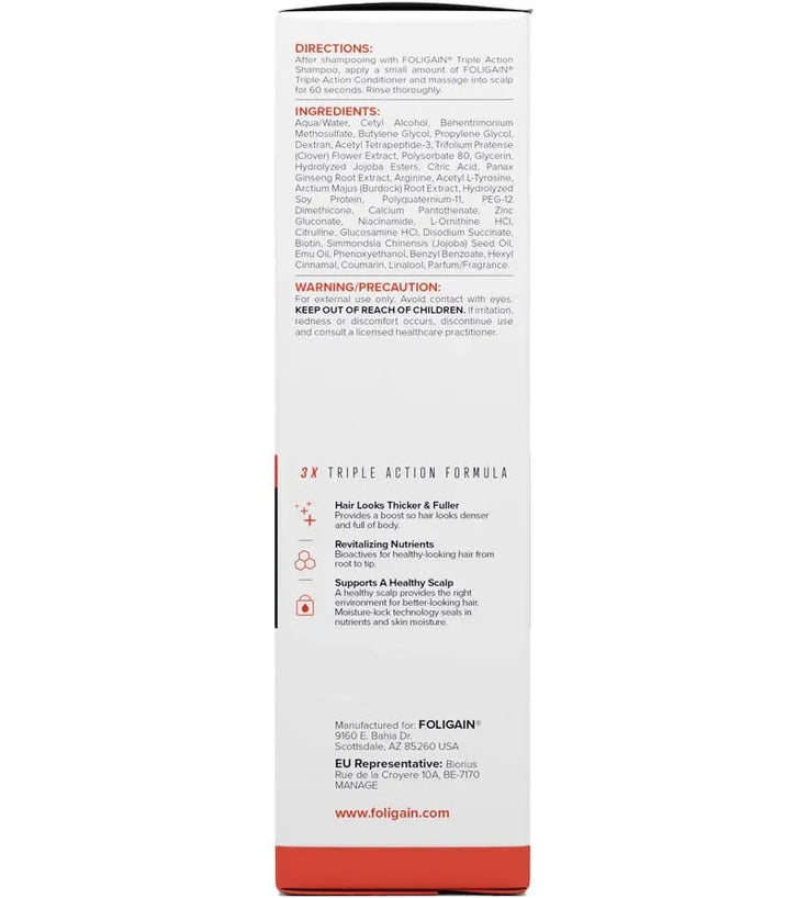 Foligain Conditioner für Männer (236 ml) - Hairgivers