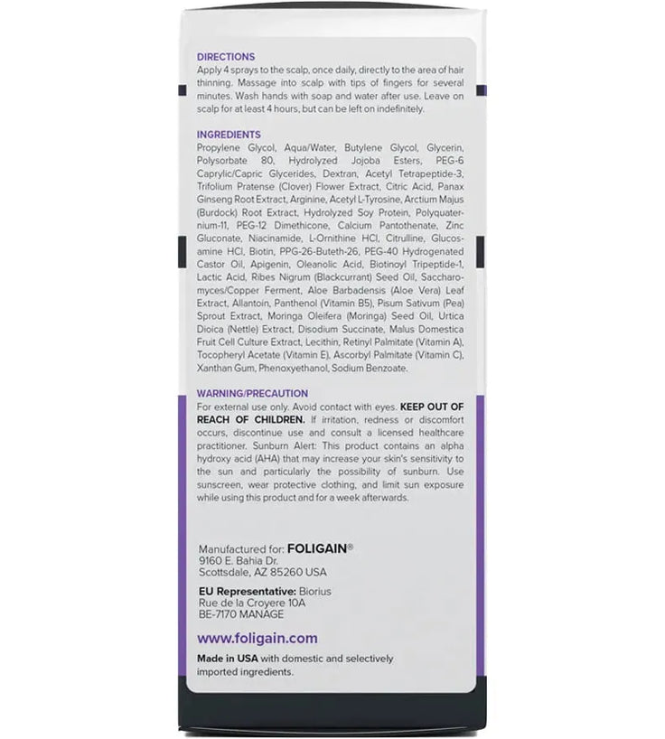 Foligain Haarserum für Frauen (10% Trioxidil) - Hairgivers