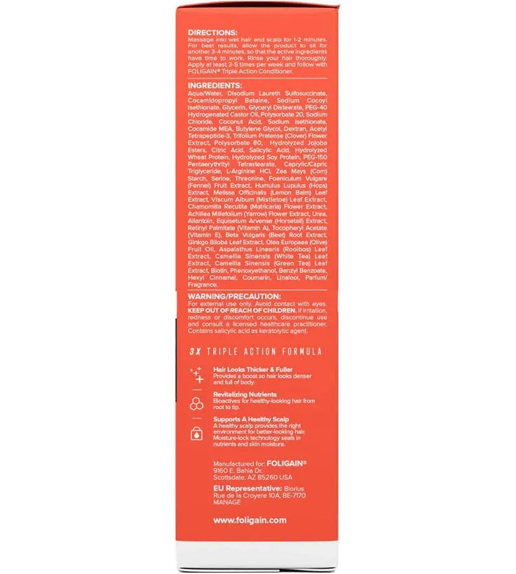 Foligain Shampoo gegen Haarausfall für Männer (236 ml) - Hairgivers