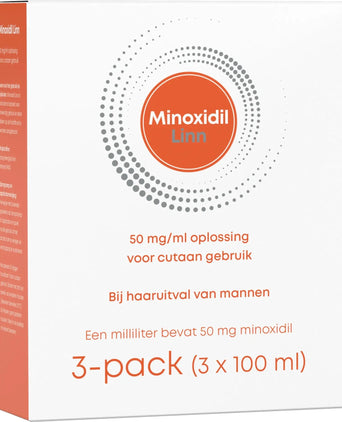 Linn Pharma Minoxidil 5% Haarserum 3-Pack (3x100 ml) Linn Pharma Minoxidil 5% Haarserum 3-Pack (3x100 ml)