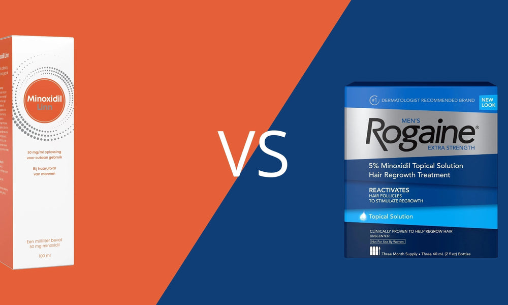 Regaine im Vergleich zu Linn Pharma
