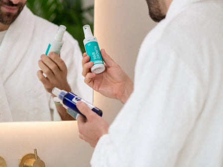 Rezilin-Haarkur versus Neofollics-Lotion