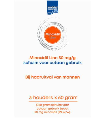 Linn Minoxidil 5% Schaum 3-Pack (3x60 gr)