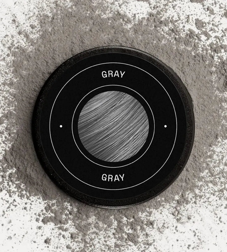 3x Keratain Streuhaar + gratis Keratain Pomade - Grau (25 gr) - Hairgivers