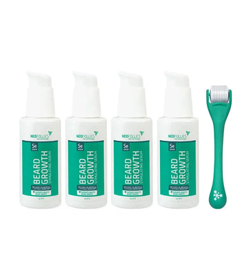 4x Neofollics Bartserum + kostenlose Bartroller - Hairgivers