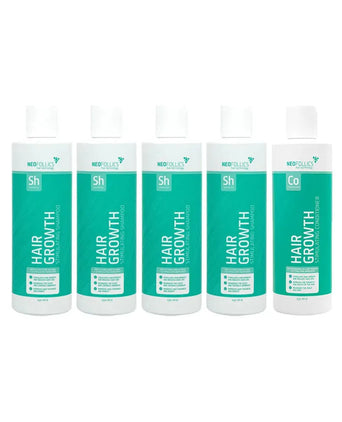 4x Neofollics Shampoo + kostenloser Conditioner - Hairgivers