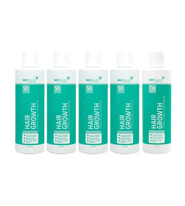 4x Neofollics Shampoo + kostenloser Conditioner - Hairgivers