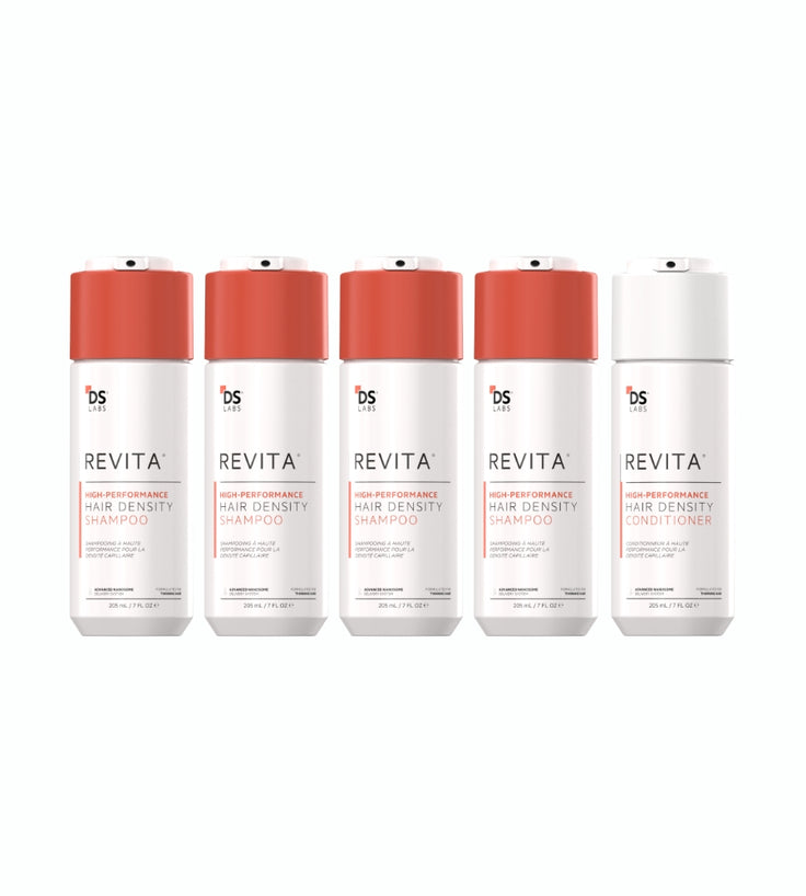 4x Revita Shampoo + kostenloser Conditioner