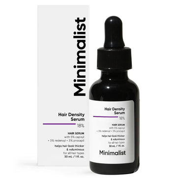 Minimalist Hair Density Serum 18% Haarausfall Serum (3-Pack)