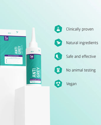 Neofollics Anti-Grau Serum + Tabletten Kombi-Packung - Hairgivers
