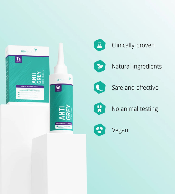 Neofollics Anti-Grau Serum + Tabletten Kombi-Packung