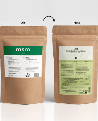 Hairgivers MSM-Pulver 1000 Gramm (Vegan/ 99,9% rein)