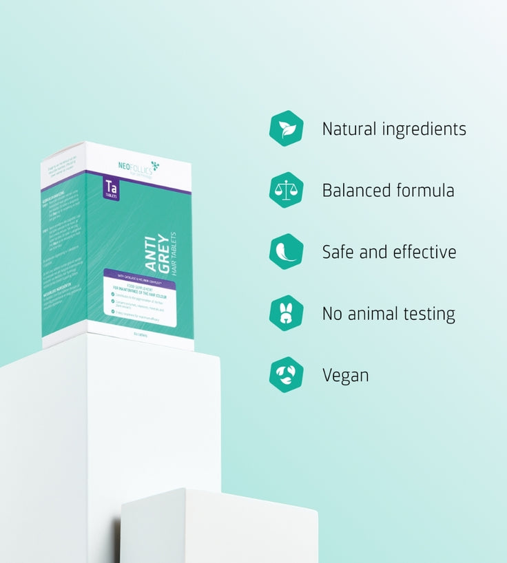 Neofollics Anti-Grau Haartabletten (3-Pack)