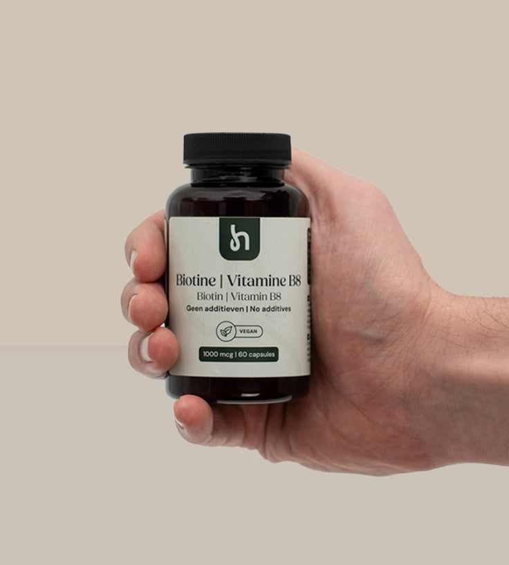Hairgivers Biotin Supplement 1000 mcg | 60 Kapseln (Vitamin B7)