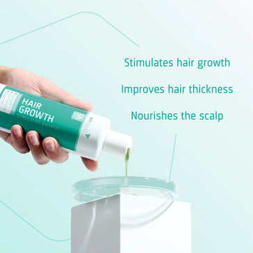 Behandlung von mäßigem hormonell bedingtem Haarausfall - Hairgivers