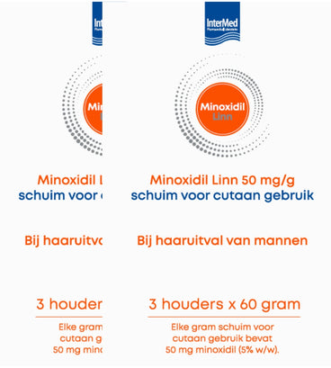 Linn Minoxidil 5% Schaum 6-Pack (6x60 gr)