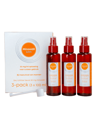 Linn Pharma Minoxidil 5% Haarserum 3-Pack (3x100 ml)