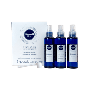 Linn Pharma Minoxidil 2% Haarserum 3-Pack (3x100 ml)