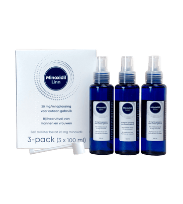 Linn Pharma Minoxidil 2% Haarserum 3-Pack (3x100 ml)