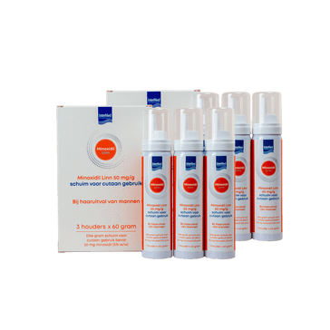 Linn Pharma Minoxidil 5% Schaum 6-Pack (6x60 gr)