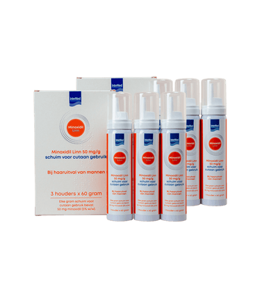 Linn Pharma Minoxidil 5% Schaum 6-Pack (6x60 gr)