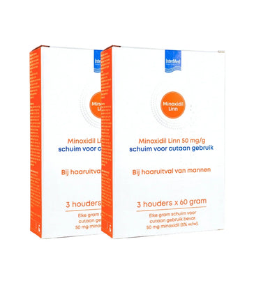 Linn Pharma Minoxidil 5% Schaum 6-Pack (6x60 gr) Linn Pharma Minoxidil 5% Schaum 6-Pack (6x60 gr)