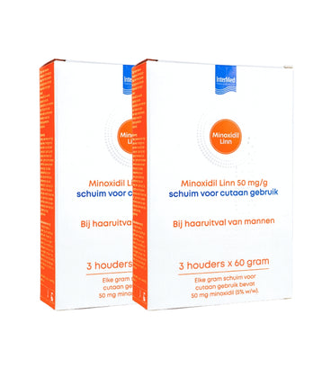 Linn Pharma Minoxidil 5% Schaum 6-Pack (6x60 gr)