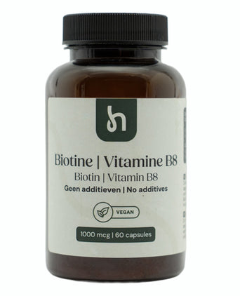 Hairgivers Biotin Supplement 1000 mcg | 60 Kapseln (Vitamin B7)