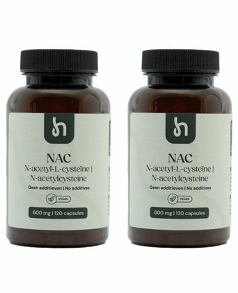 Hairgivers NAC Supplement 600 mg | 240 Kapseln (N-Acetyl-L-Cystein)