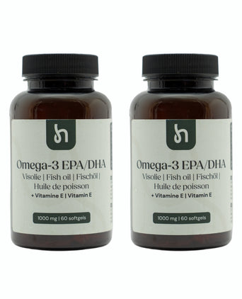 Hairgivers Omega 3 Supplement 1000 mg | 120 Kapseln (EPA/DHA)