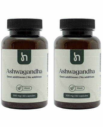 Hairgivers Ashwagandha Supplement 500 mg | 120 Kapseln (Vegan)