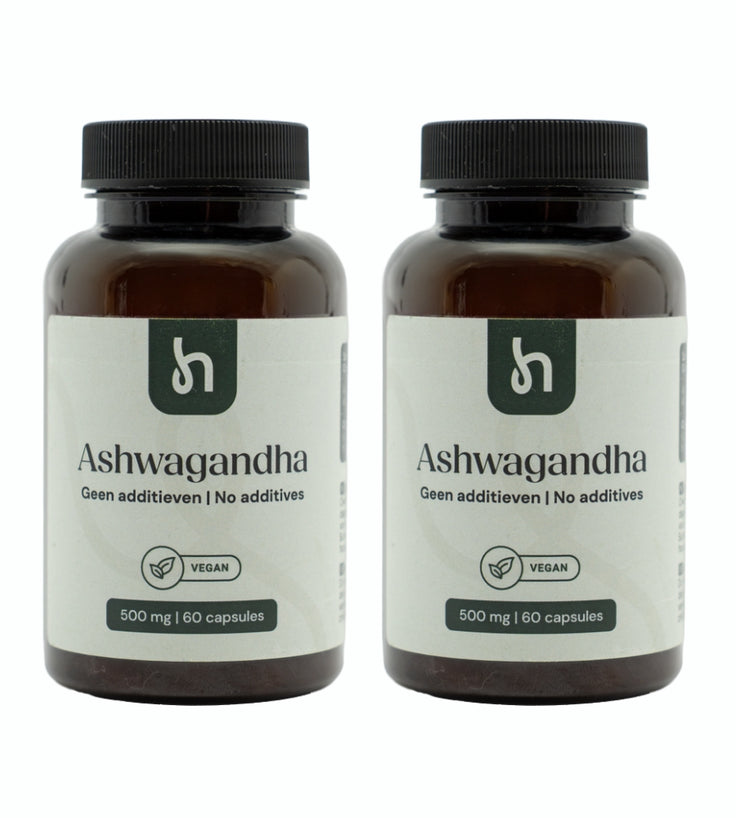 Hairgivers Ashwagandha Supplement 500 mg | 120 Kapseln (Vegan)