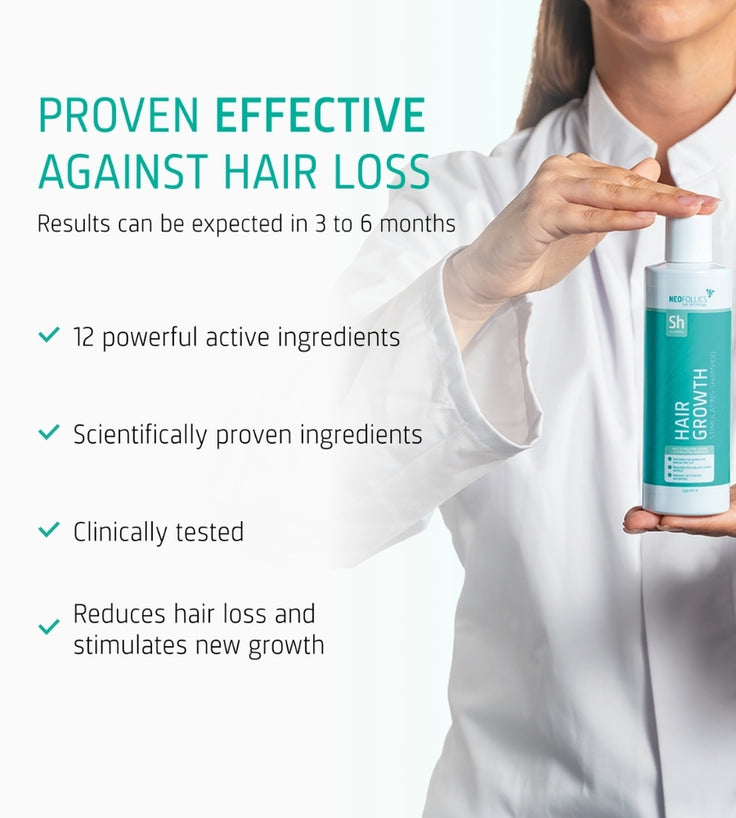 Neofollics Shampoo gegen Haarausfall 3-Pack (3x250 ml)
