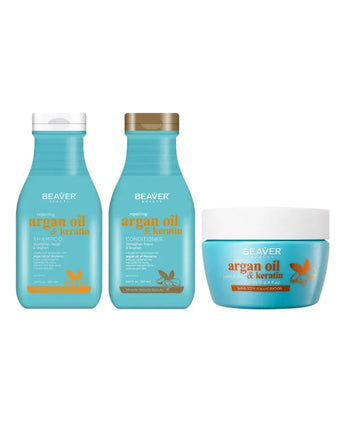 Beaver Arganöl & Keratin Repair Behandlung - Hairgivers