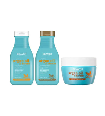 Beaver Arganöl & Keratin Repair Behandlung - Hairgivers