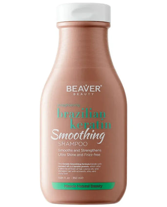Beaver Brazilian Keratin Smoothing Shampoo (350 ml) - Hairgivers