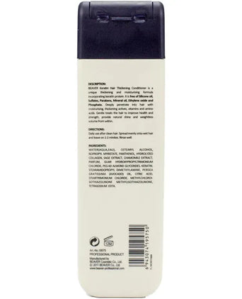 Beaver Keratin Hair Thickening Conditioner (200 ml) - Hairgivers