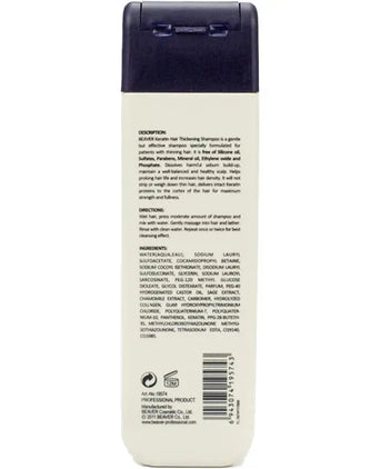 Beaver Keratin Hair Thickening Shampoo (200 ml) - Hairgivers