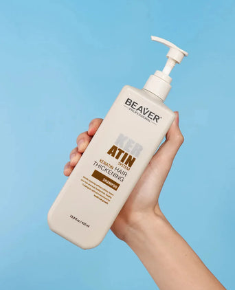 Beaver Keratin Hair Thickening Shampoo (410 ml) - Hairgivers